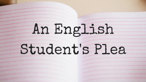 An English Student’s Plea