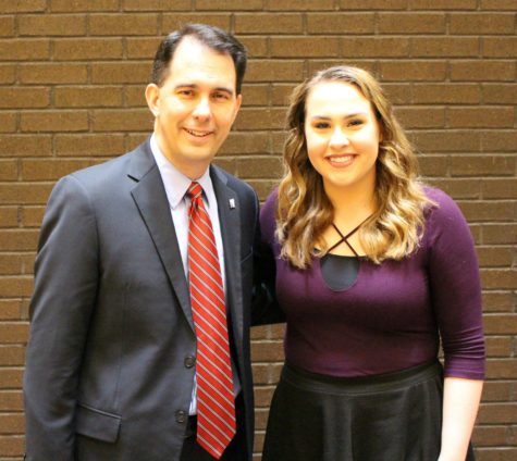 Students Express Importance of Art within NHS Community to Gov. Walker