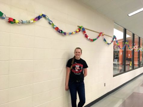 Senior Spreads Smiles and Kindness Through Halls