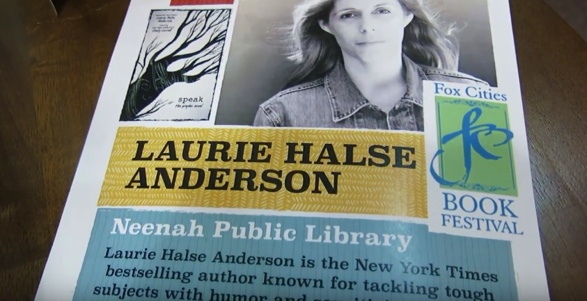Video: Laurie Halse Anderson Visits NHS Students