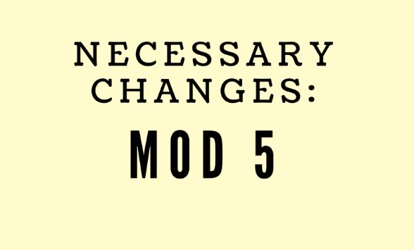 Infographic: Changes to Mod 5