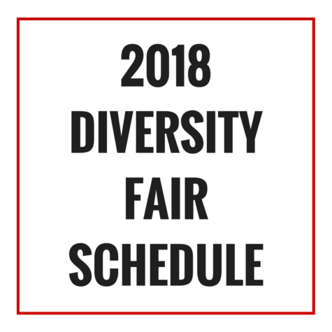2018 Diversity Fair Schedule
