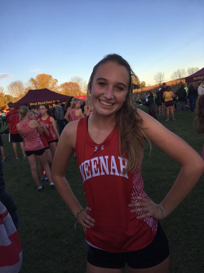 As a cross-country runner, Kaitlyn Olsen finds her time taken up by long meets and frequent practice during the fall; she struggles to find the time to complete all of her homework.