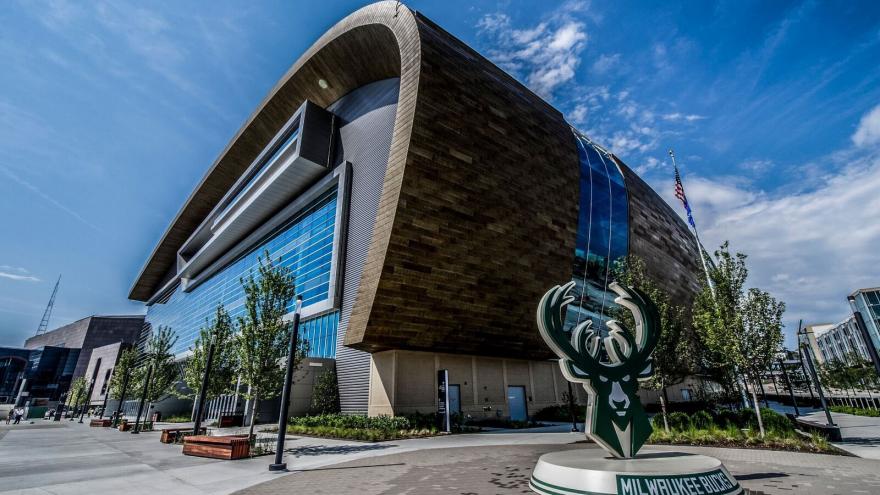 Fiserv Forum after it opened