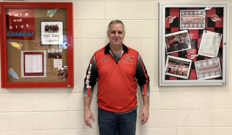 Social studies teacher Mr. Chris Rundquist was motivated to launch the shadow box project. It is inspired by other schools in the Fox Valley to demonstrate the diversity of extracurricular offerings at NHS.