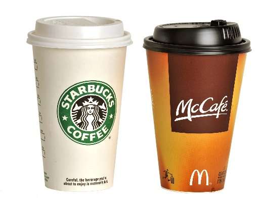 Both McDonalds and Starbucks sell billions of cups of coffee annually, making them the two most successful fast food chains in America.