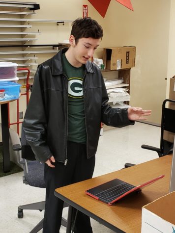 Student Debates His Future