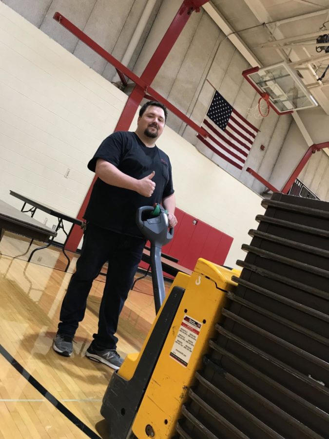 Phill Tanvas is passionate about getting up everyday and changing the world around him. He works two jobs: cleaning the halls of NHS and delivering pizza for Pizza Hut. 