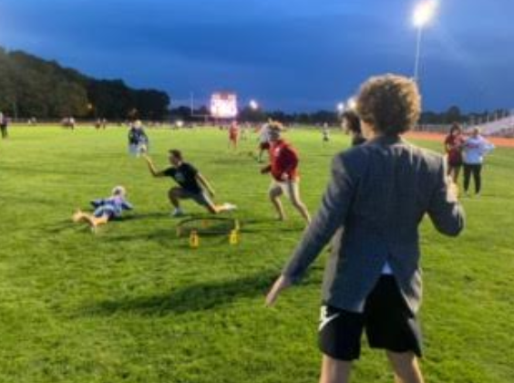 Spikeball is the featured event on Tuesday