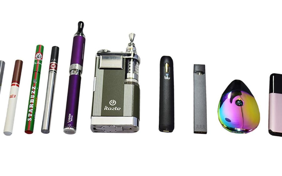 There are a variety of different types of e-cigarettes. Marketed to teens in different, colors, sizes and flavors. 