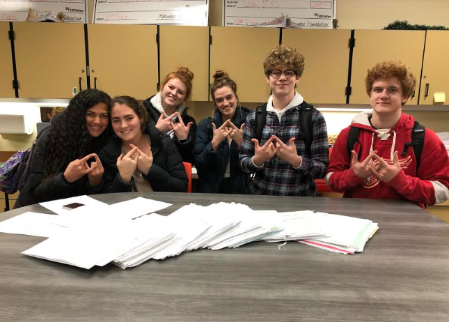DECA Raises $1,126 for Make a Wish with Letters to Santa