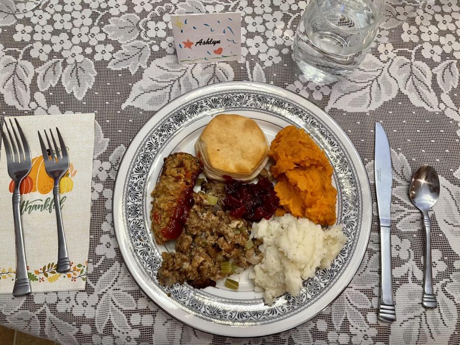 My+plate+of+fully+vegan+Thanksgiving+fare.+No+rabbit+food+here.+
