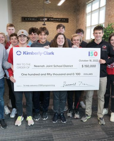 Kimberly-Clark Celebrates 150 years by Donation to NHS STEM Program