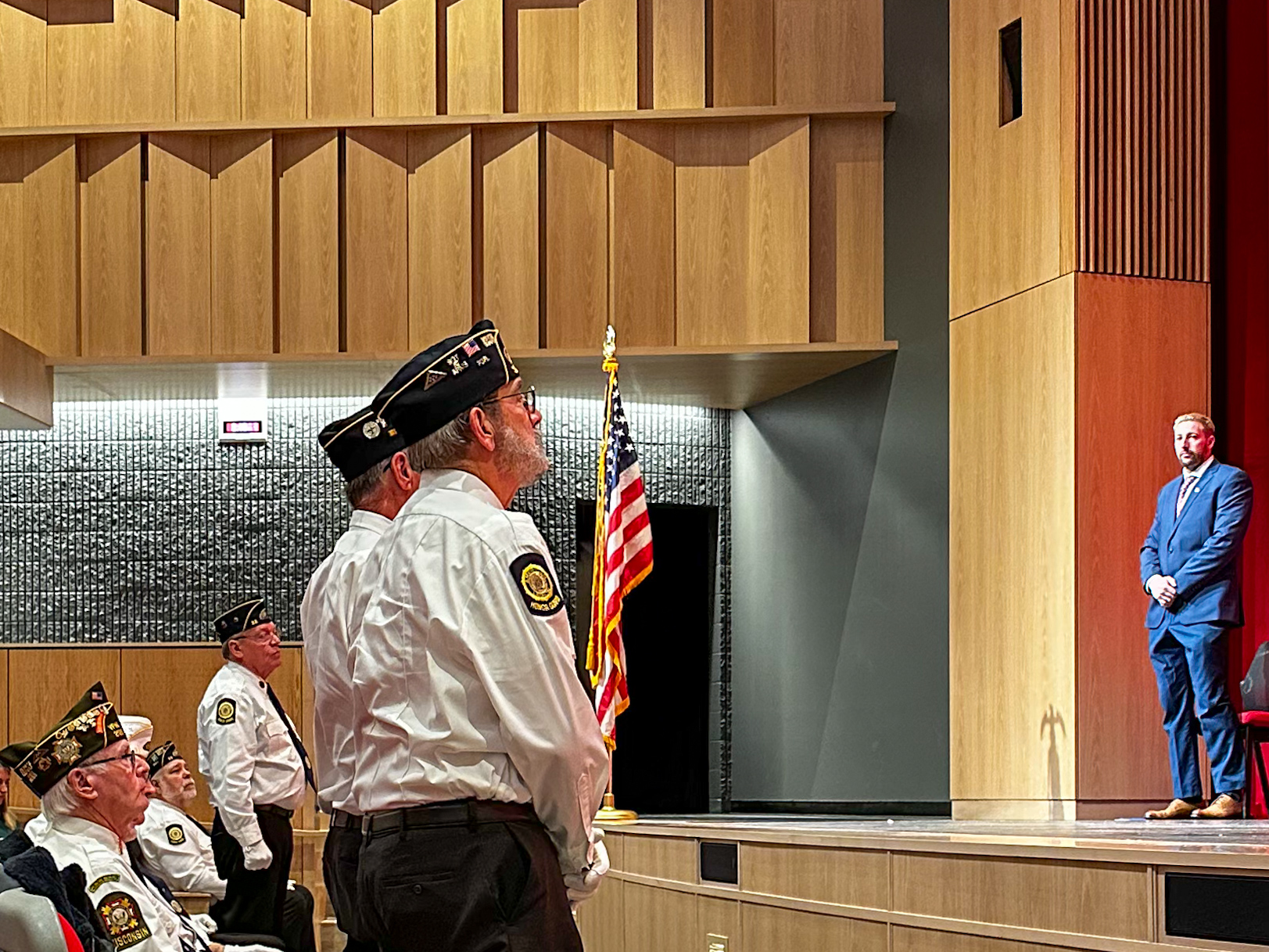 Veterans Standing to be Honored